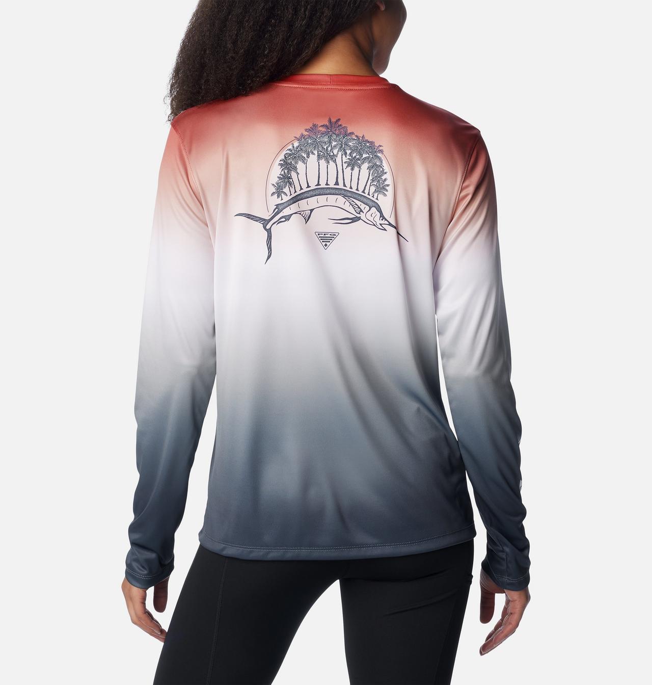 Women's PFG Tidal Tee™ Palm Rise Long Sleeve Shirt 2