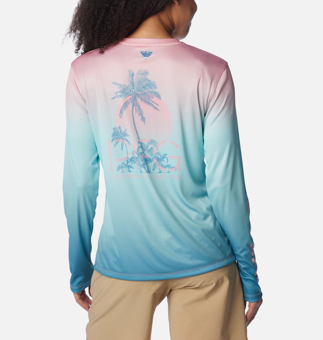 Women's PFG Tidal Tee™ Palm Rise Long Sleeve Shirt 2