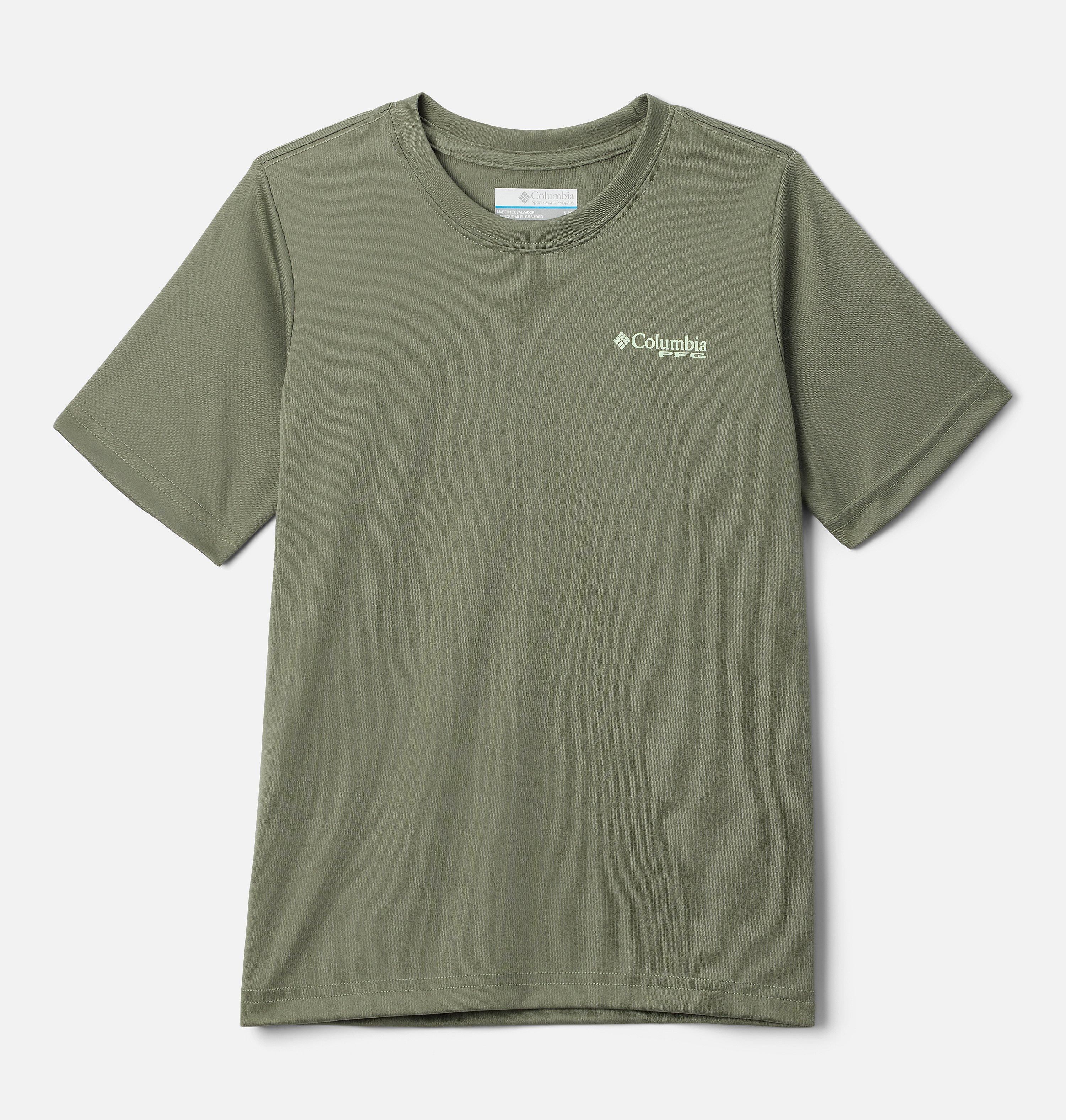 Boys' PFG Terminal Tackle Tarpon Print Short Sleeve Shirt 1