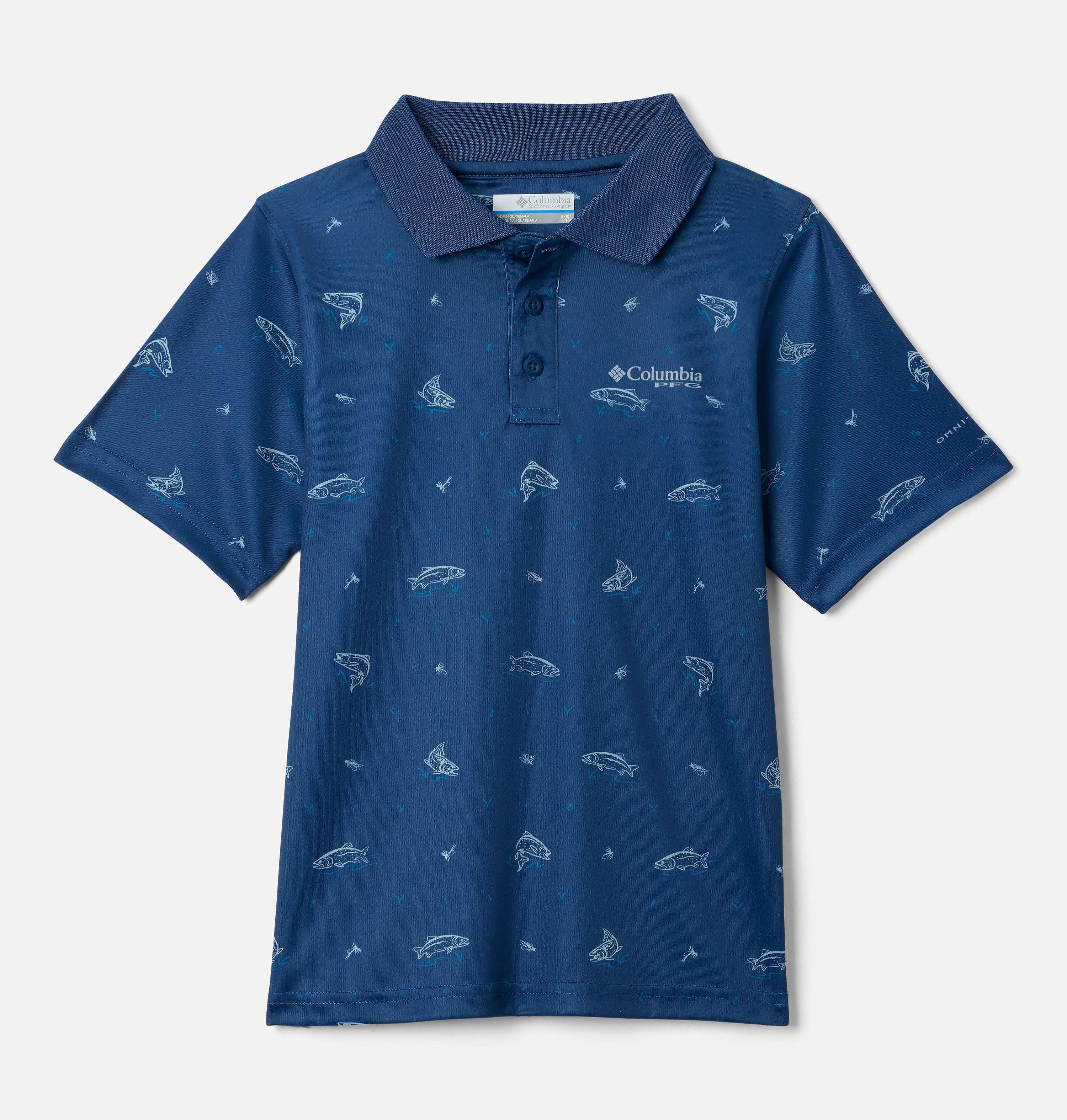 Boys' PFG Super Slack Tide Polo 1