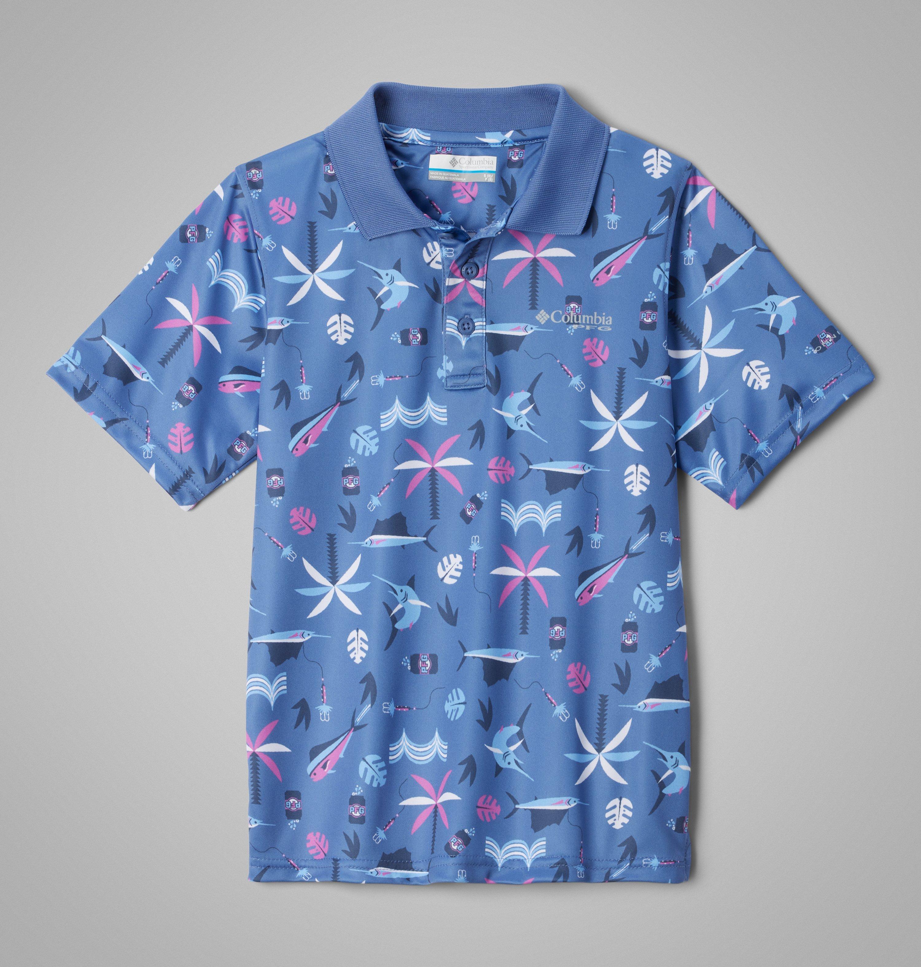 Boys' PFG Super Slack Tide Polo 1