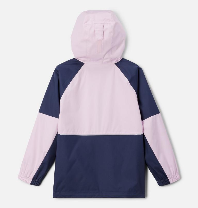 Youth Dalby Springs II Waterproof Hiking Jacket, Color: Pink Dawn, Nocturnal, image 2