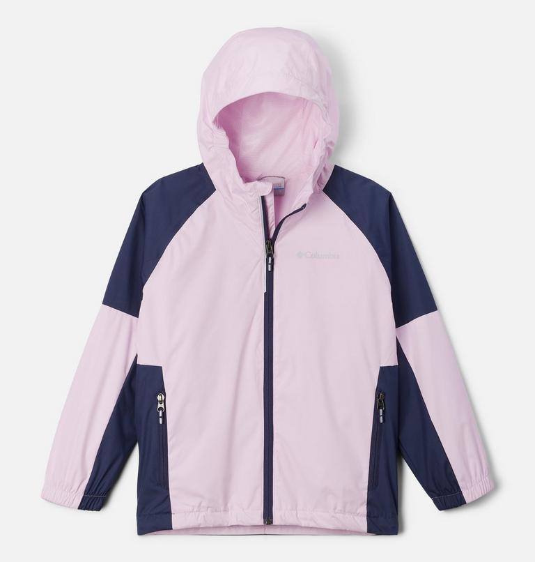 Youth Dalby Springs II Waterproof Hiking Jacket, Color: Pink Dawn, Nocturnal, image 1