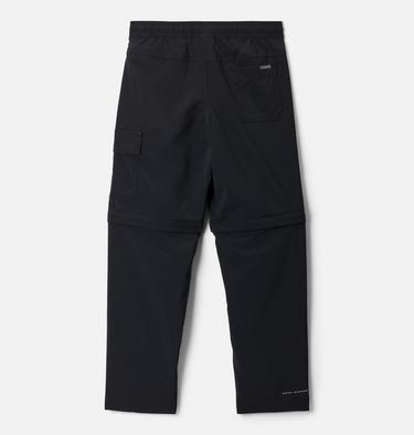 Boys' Silver Ridge Utility Convertible Hiking Trousers, Color: Black, image 2
