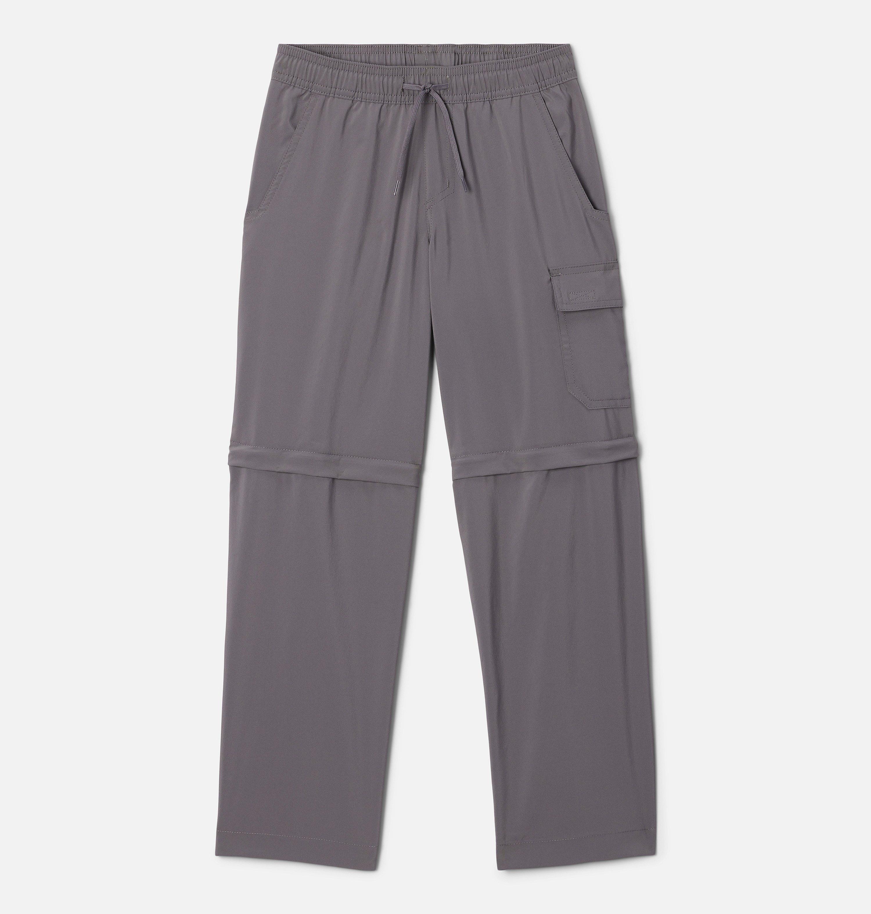 Columbia Sportswear Boys Grey Columbia - ' Silver Ridge™ Utility Convertible Hiking Trousers - City M Size (10-12 Years) Kids