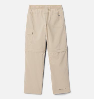 Boys' Silver Ridge Utility Convertible Hiking Trousers, Color: Ancient Fossil, image 2