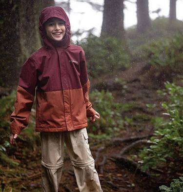 Boys' Silver Ridge Utility Convertible Hiking Trousers, Color: Ancient Fossil, image 4