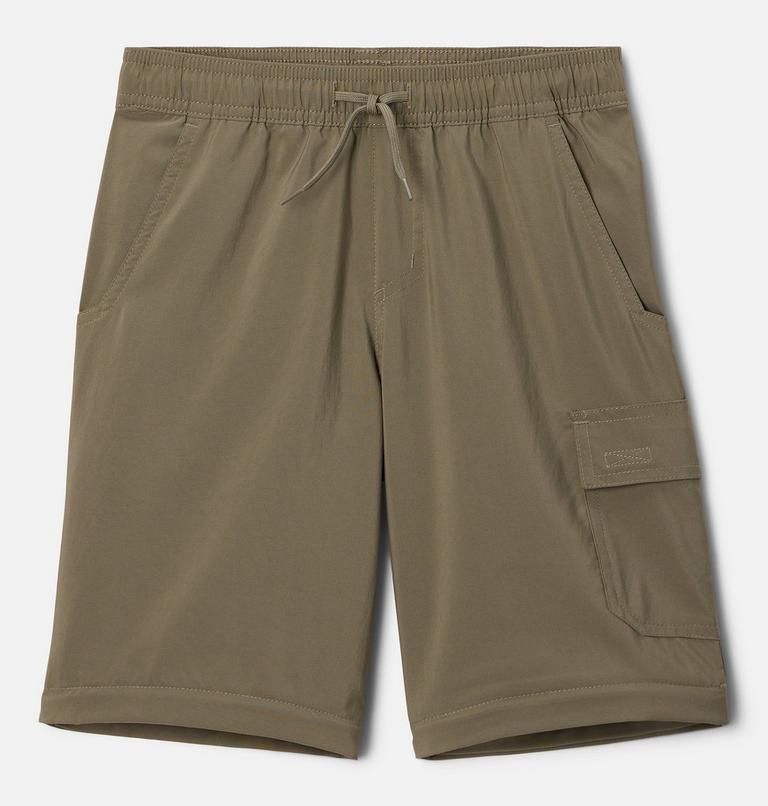 Boys' Silver Ridge Utility Convertible Hiking Trousers, Color: Stone Green, image 3