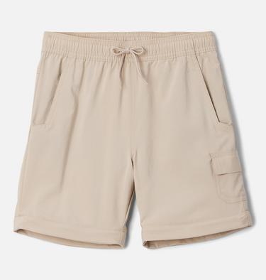 Girls' Silver Ridge Utility Convertible Hiking Trousers, Color: Ancient Fossil, image 3