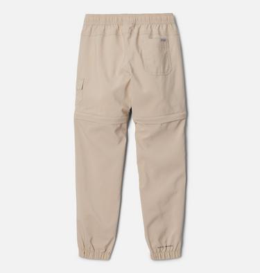 Girls' Silver Ridge Utility Convertible Hiking Trousers, Color: Ancient Fossil, image 2