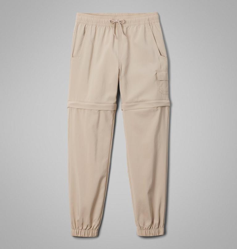 Girls' Silver Ridge Utility Convertible Hiking Trousers, Color: Ancient Fossil, image 4