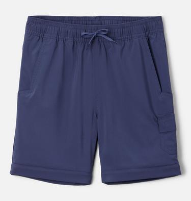 Girls' Silver Ridge Utility Convertible Hiking Trousers, Color: Nocturnal, image 3