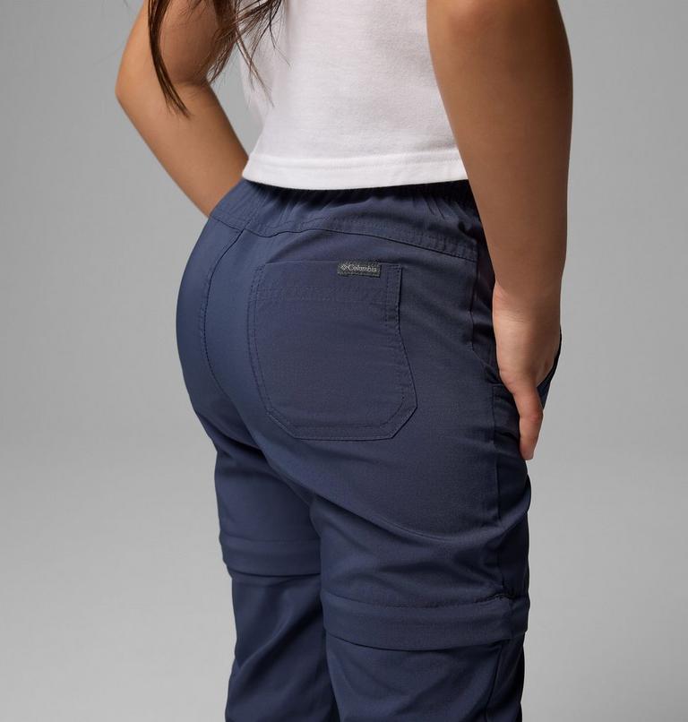 Pantal&oacute;n de senderismo convertible Silver Ridge Utility para ni&ntilde;a, Color: Nocturnal, image 5