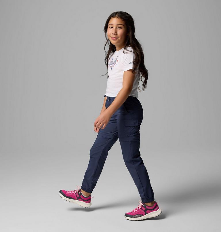Pantal&oacute;n de senderismo convertible Silver Ridge Utility para ni&ntilde;a, Color: Nocturnal, image 7