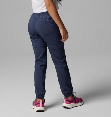 Pantal&oacute;n de senderismo convertible Silver Ridge Utility para ni&ntilde;a, Color: Nocturnal, image 2
