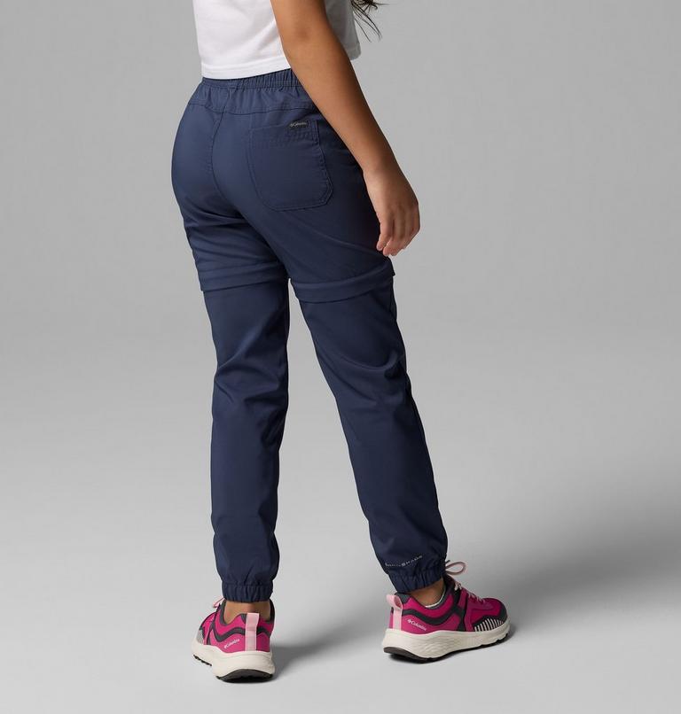 Pantal&oacute;n de senderismo convertible Silver Ridge Utility para ni&ntilde;a, Color: Nocturnal, image 2