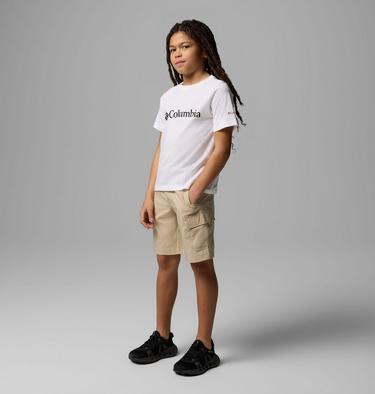 Boys' Silver Ridge Utility Hiking Shorts, Color: Ancient Fossil, image 7