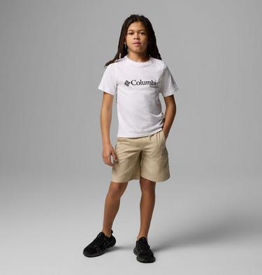 Boys' Silver Ridge Utility Hiking Shorts, Color: Ancient Fossil, image 5