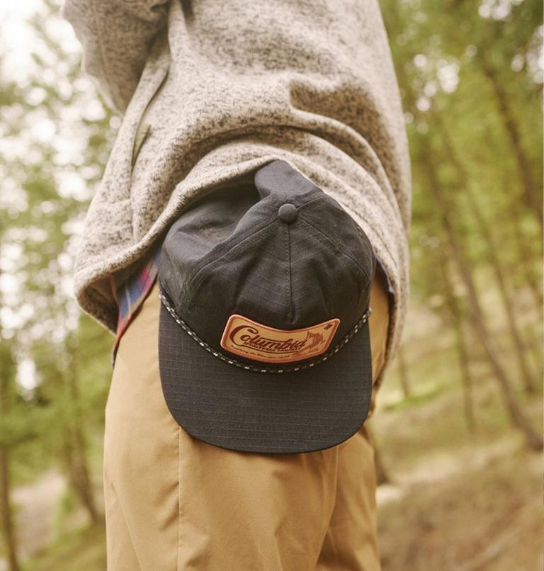 Gorra con cierre posterior a presión Ratchet Strap unisex, Color: Black, West Fish, image 3