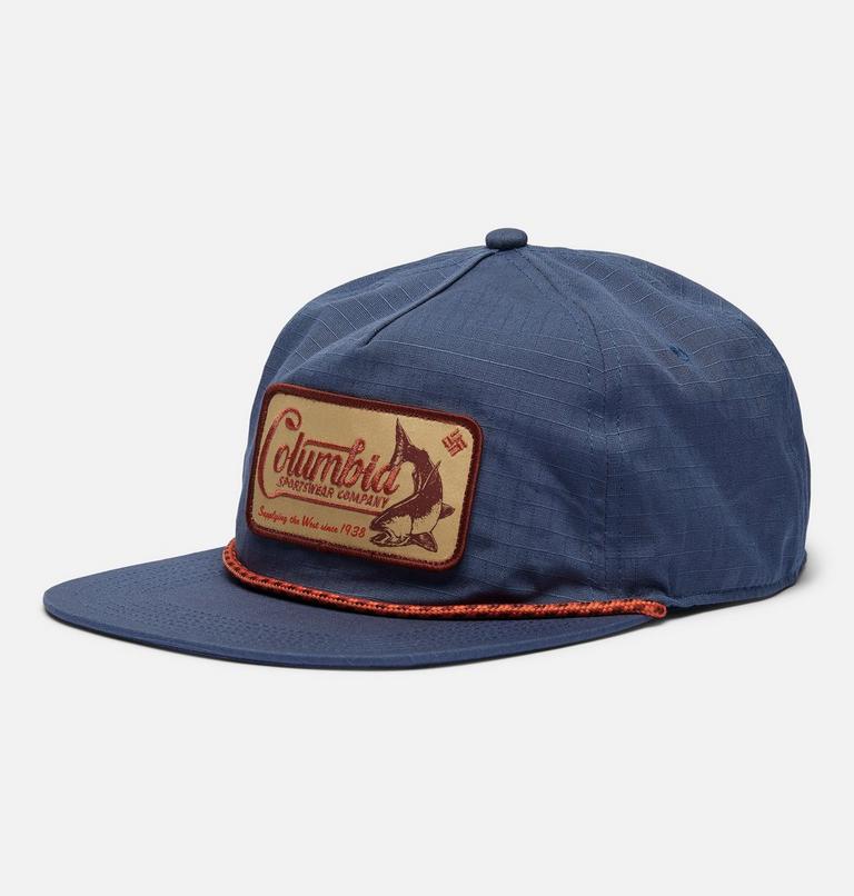 Unisex Ratchet Strap Snap Back, Color: Dark Mountain, West Fish, image 1