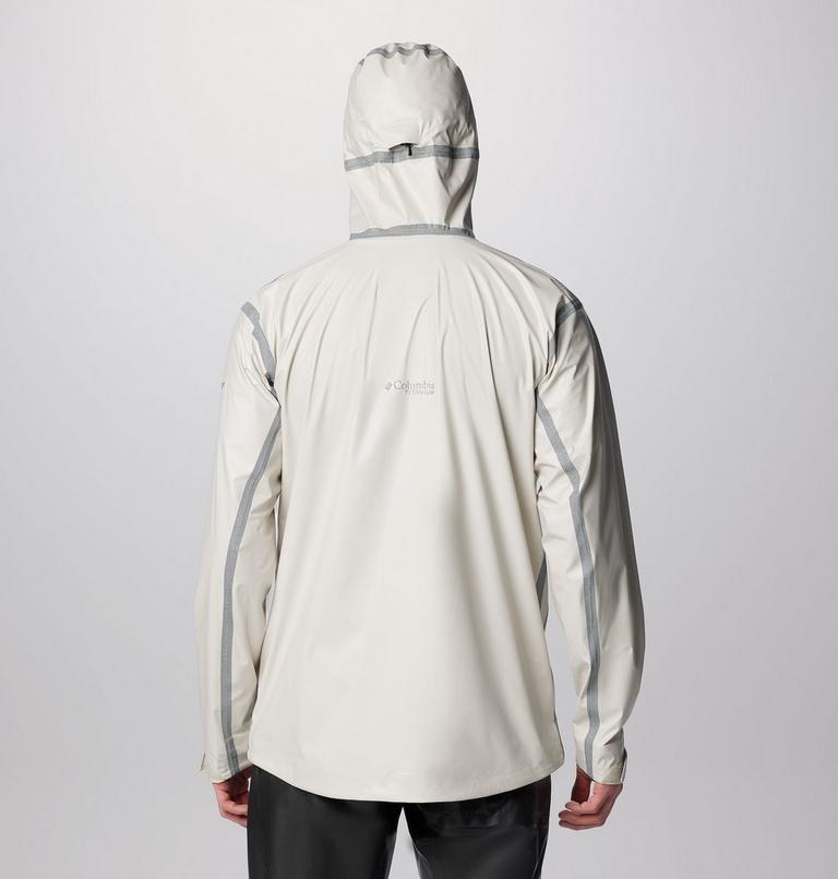 Men's Wyldwood Waterproof Hiking Shell, Color: Dark Stone, image 2