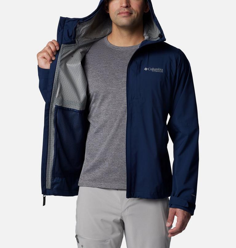 Chaqueta de senderismo impermeable Ampli-Dry III para hombre | 464 | M, Color: Collegiate Navy, image 5