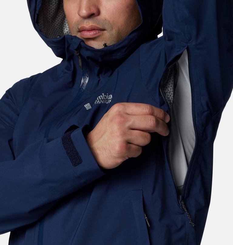 Chaqueta de senderismo impermeable Ampli-Dry III para hombre | 464 | M, Color: Collegiate Navy, image 8
