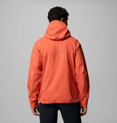Men's Ampli-Dry II Waterproof Hiking Shell Jacket, Color: Zing, image 3