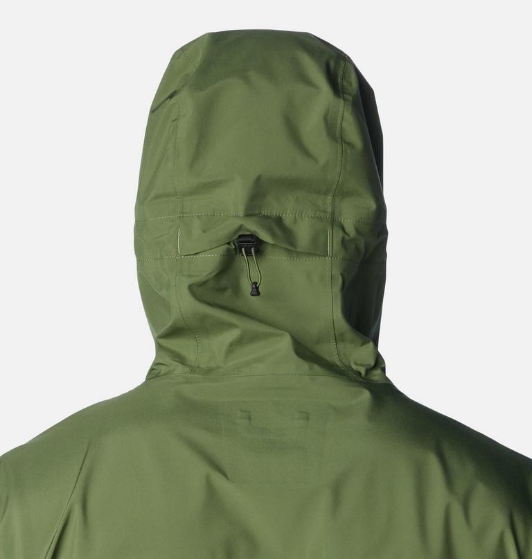 Men's Wahkeena Falls 3L Waterproof Hiking Shell, Color: Canteen, image 6