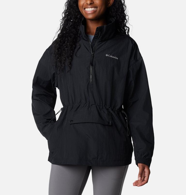 Women's Paracutie Windbreaker, Color: Black, image 1