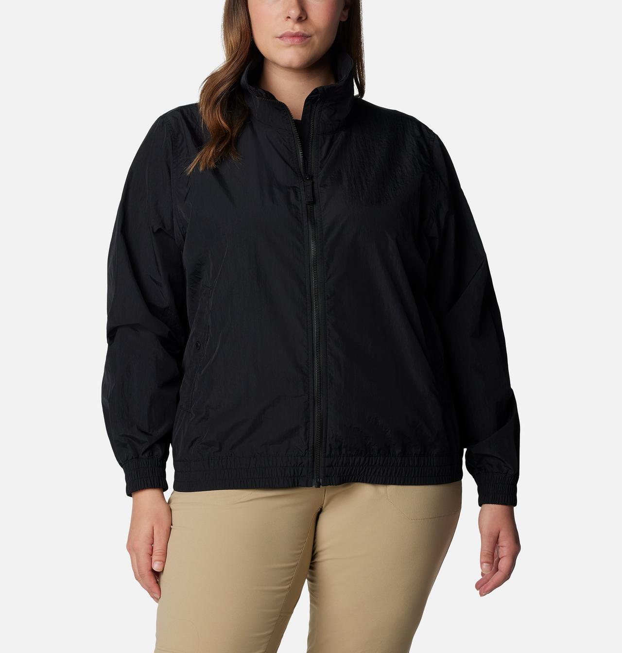 Women's Time is Right™ Windbreaker - Plus Size 1