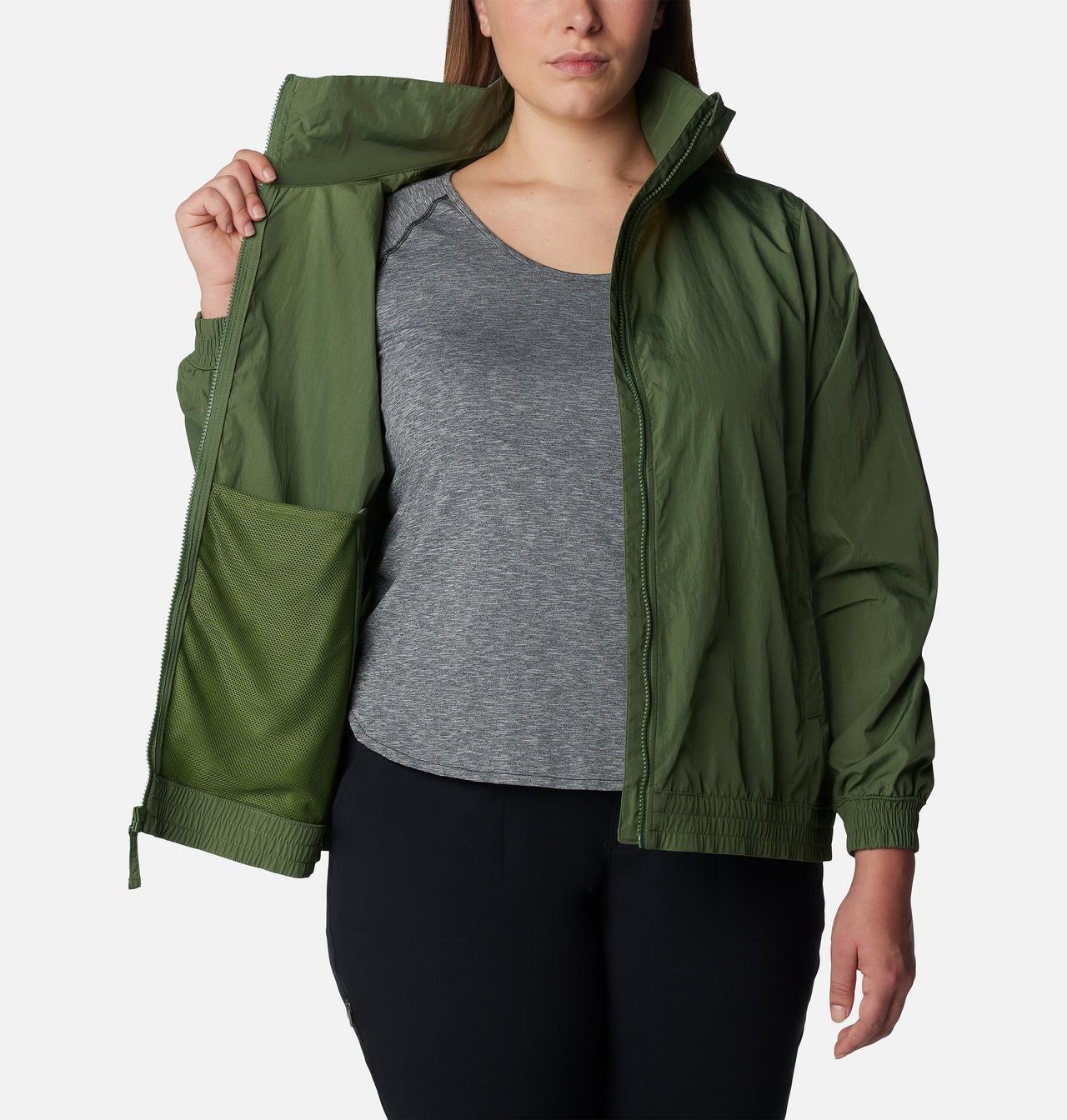Women's Time is Right™ Windbreaker - Plus Size 5