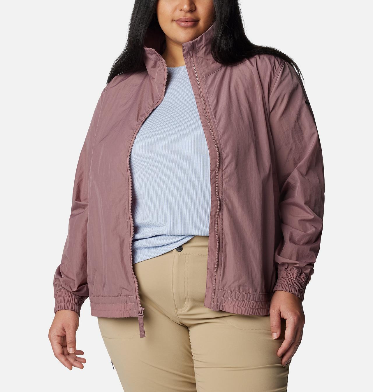 Women's Time is Right™ Windbreaker - Plus Size 6