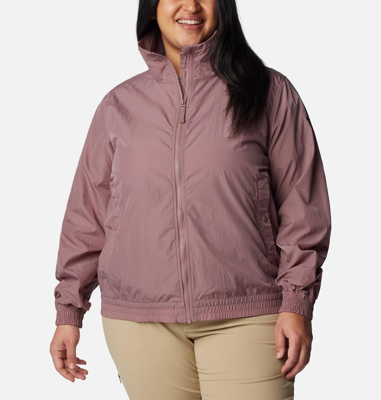 Women's Time is Right™ Windbreaker - Plus Size 1