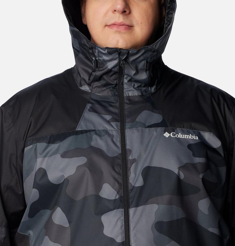 Men's Inner Limits III Waterproof Jacket – Extended Size, Color: Black Mod Camo Print, Black, image 4