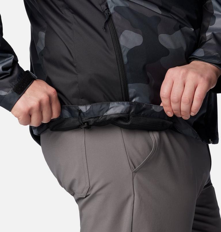 Men's Inner Limits III Waterproof Jacket – Extended Size, Color: Black Mod Camo Print, Black, image 6