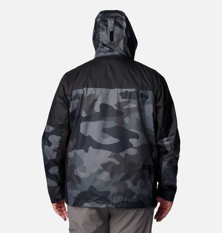 Men's Inner Limits III Waterproof Jacket – Extended Size, Color: Black Mod Camo Print, Black, image 2
