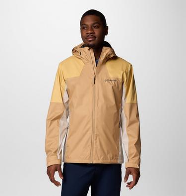 Men's Inner Limits IV Waterproof Jacket, Color: Canoe, Sand Dune, Dark Stone, image 11