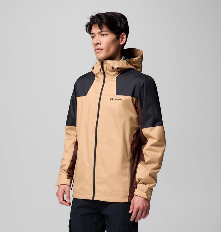 Men's Inner Limits IV Waterproof Jacket, Color: Canoe, Black, Tobacco, image 4