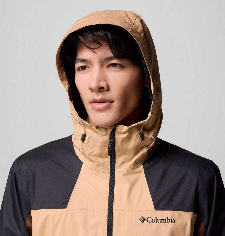 Men's Inner Limits IV Waterproof Jacket, Color: Canoe, Black, Tobacco, image 6