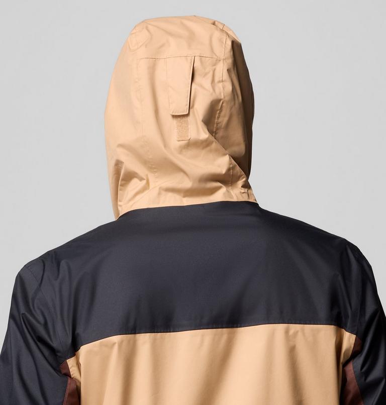 Men's Inner Limits IV Waterproof Jacket, Color: Canoe, Black, Tobacco, image 7