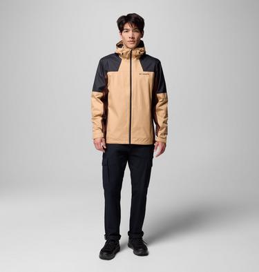 Men's Inner Limits IV Waterproof Jacket, Color: Canoe, Black, Tobacco, image 2