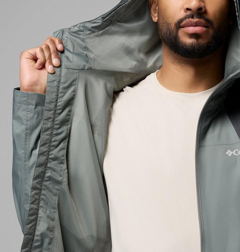 Chaqueta impermeable Inner Limits IV para hombre, Color: Sedona Sage, Shark, image 6