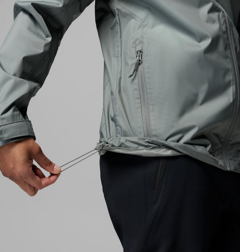 Chaqueta impermeable Inner Limits IV para hombre, Color: Sedona Sage, Shark, image 8