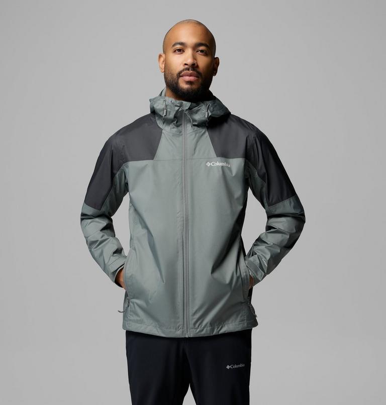 Chaqueta impermeable Inner Limits IV para hombre, Color: Sedona Sage, Shark, image 1