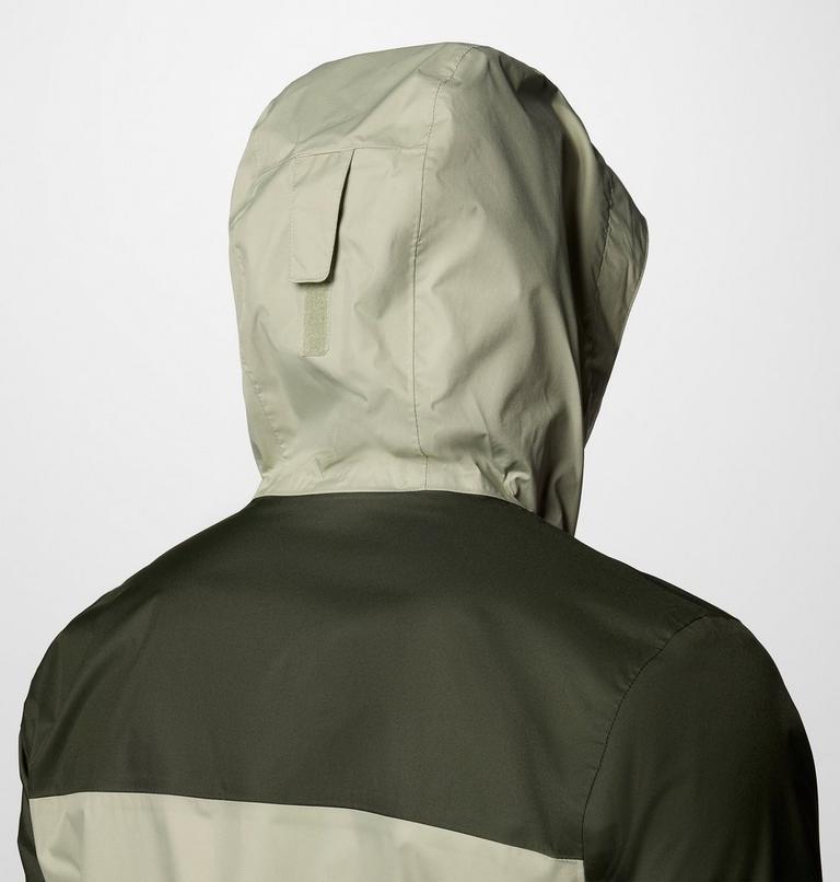 Men's Inner Limits IV Waterproof Jacket, Color: Safari, Greenscape, image 6