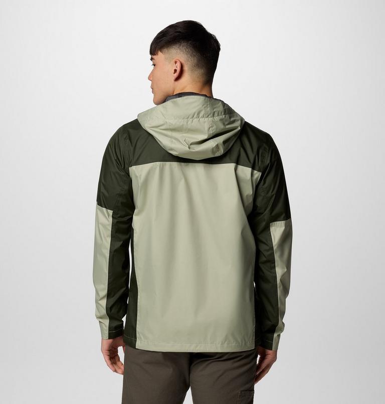 Men's Inner Limits IV Waterproof Jacket, Color: Safari, Greenscape, image 3