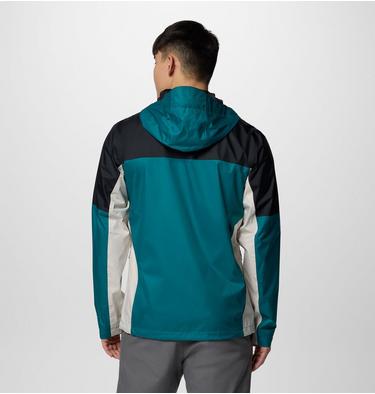 Men's Inner Limits IV Waterproof Jacket, Color: River Blue, Black, Dark Stone, image 2