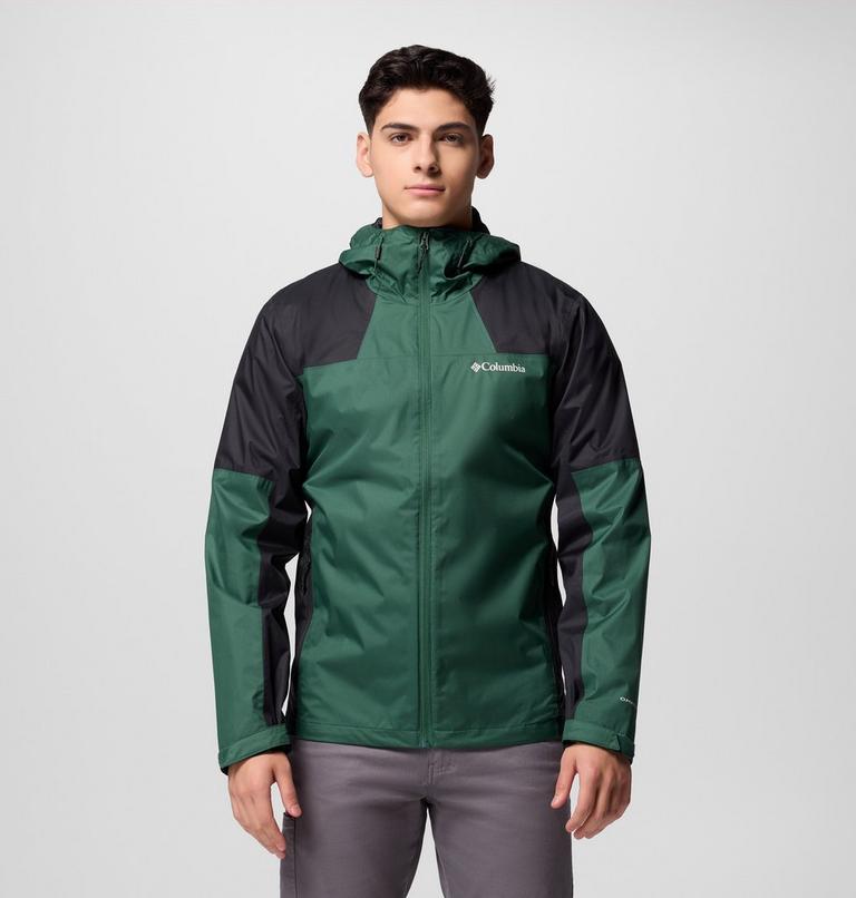Men's Inner Limits IV Waterproof Jacket, Color: Rain Forest, Black, image 1