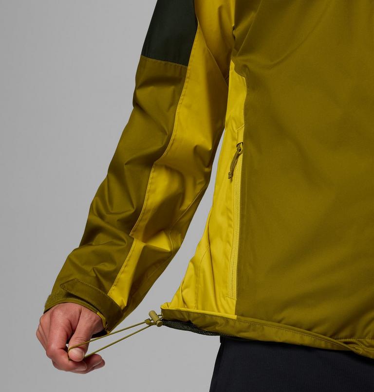 Men's Inner Limits IV Waterproof Jacket, Color: Mossy Green, Greenscape, Antique Moss, image 9